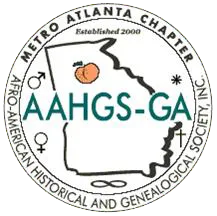 Afro-American Historical and Genealogical Society, Metro Atlanta Chapter logo